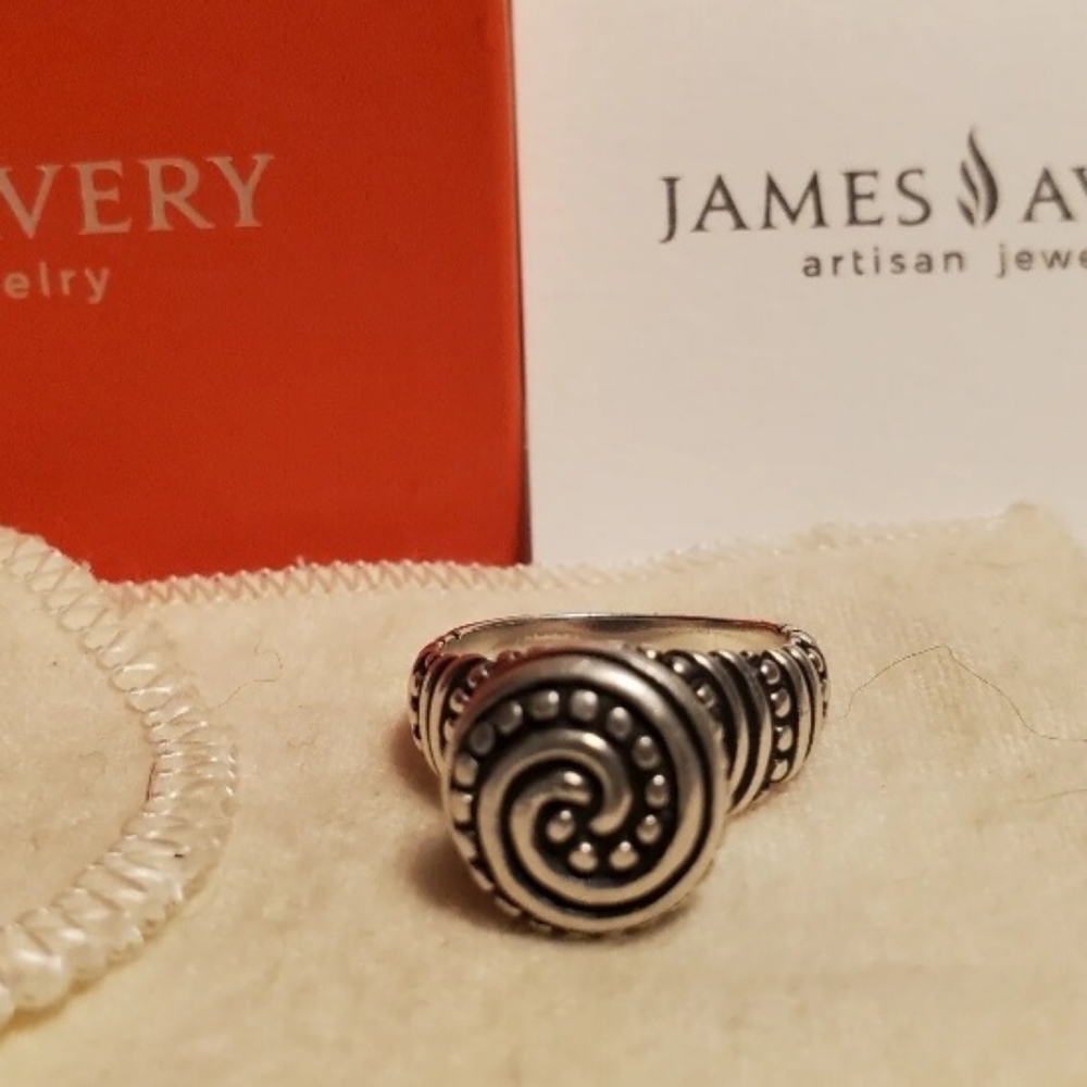 James Avery Retired African Beaded Ring - Picture 2 of 12